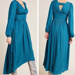 Anthropologie New Gwendolyn Maxi Dress Sz 2P petite